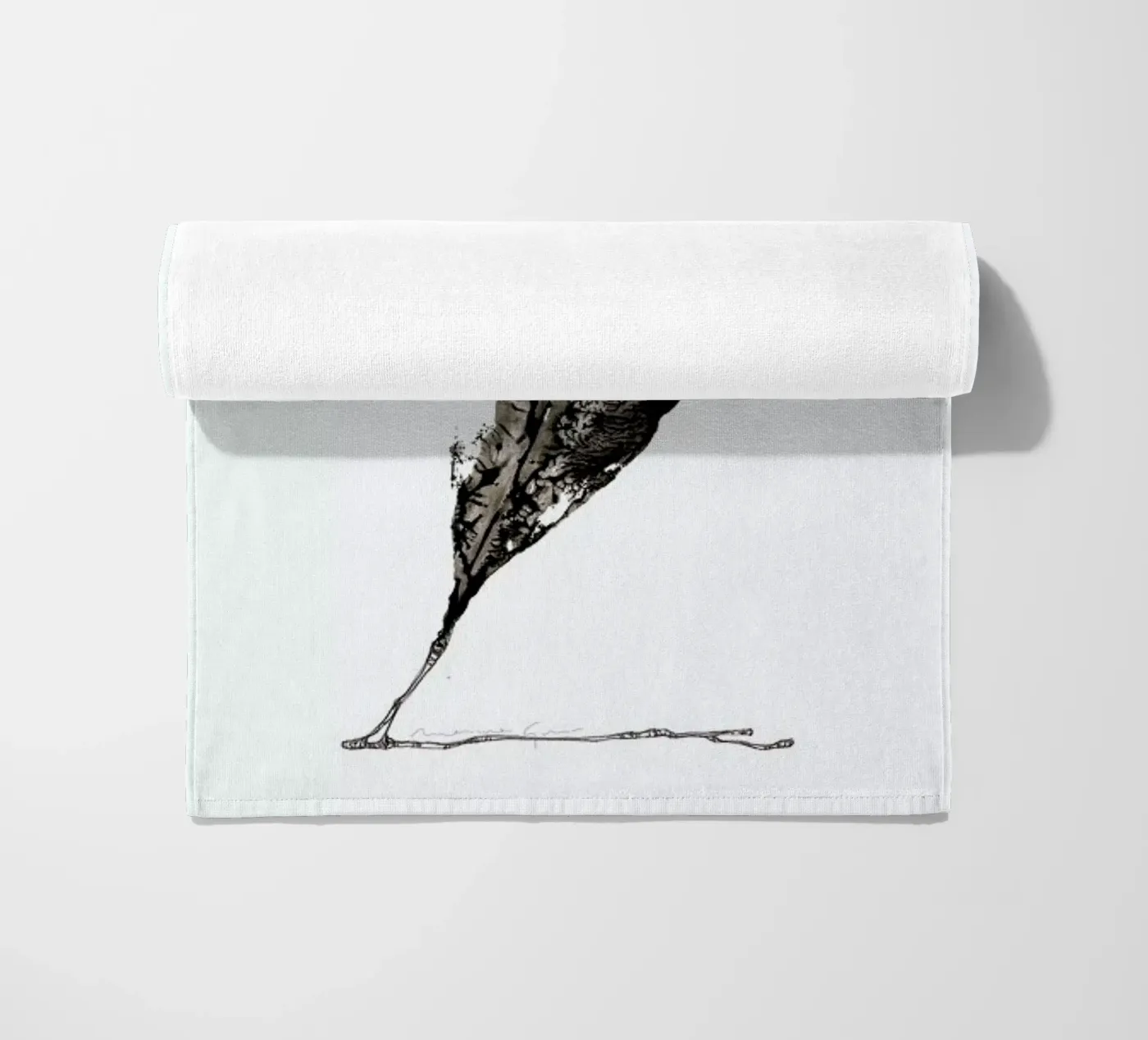Z beach towel by Marina Guiu
