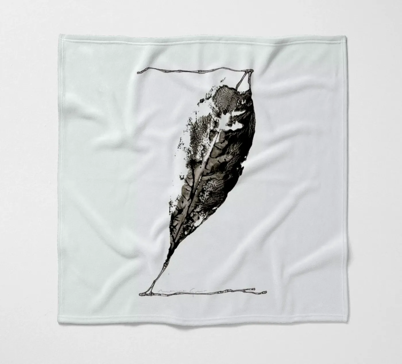 Z fleecedeken van Marina Guiu