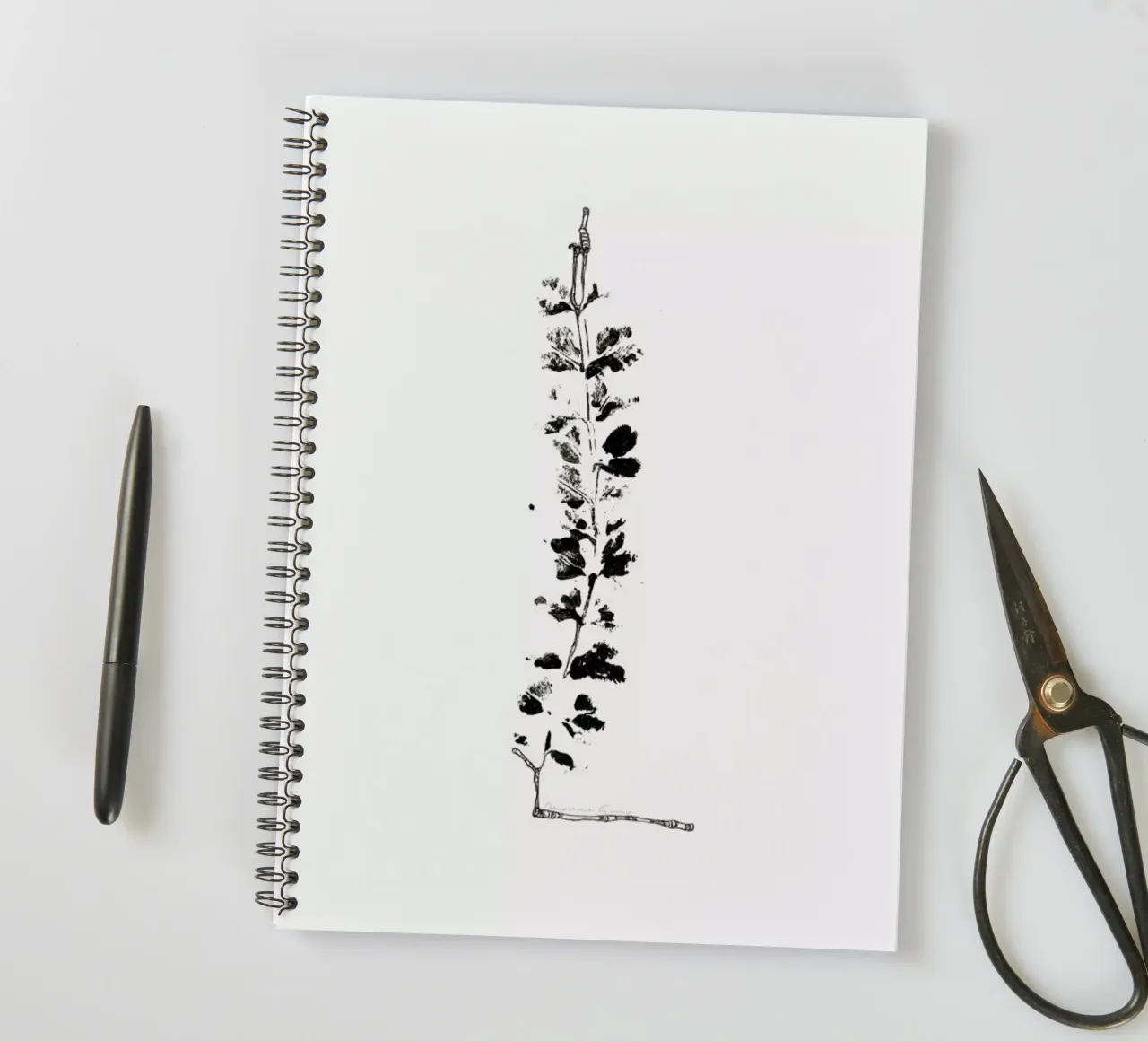 L spiral notebook by Marina Guiu