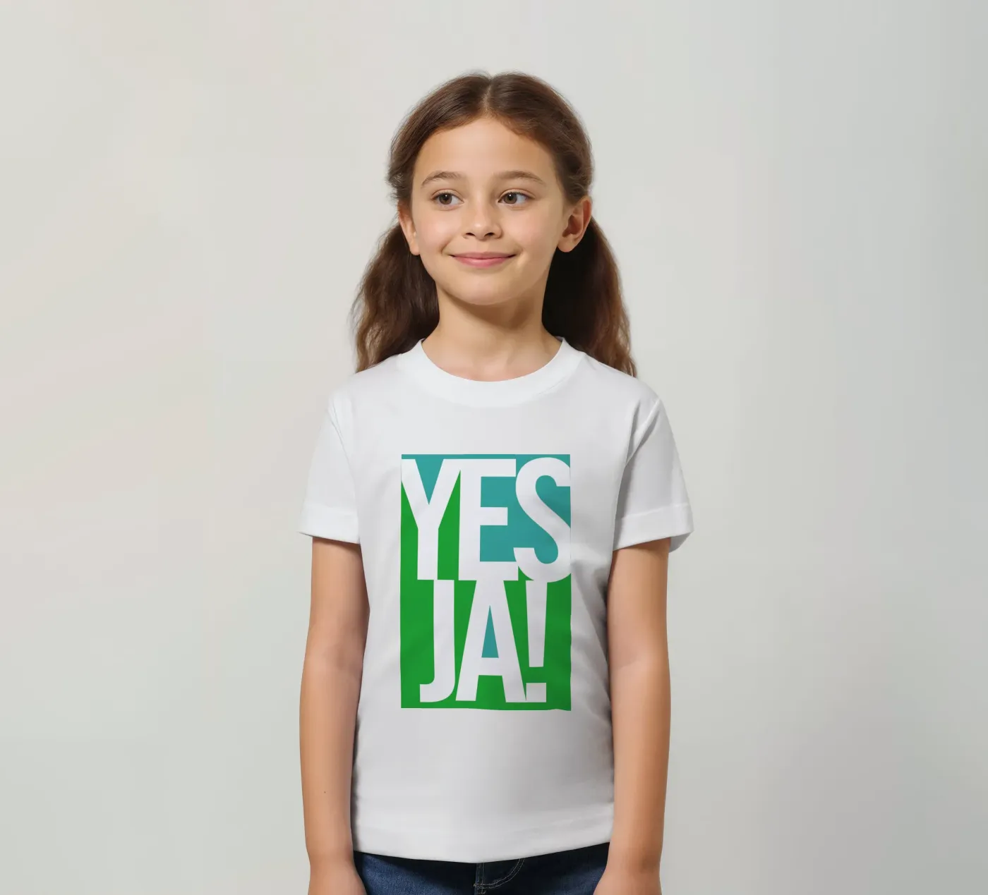 Ja! t-shirt bambini da Bo Lundberg