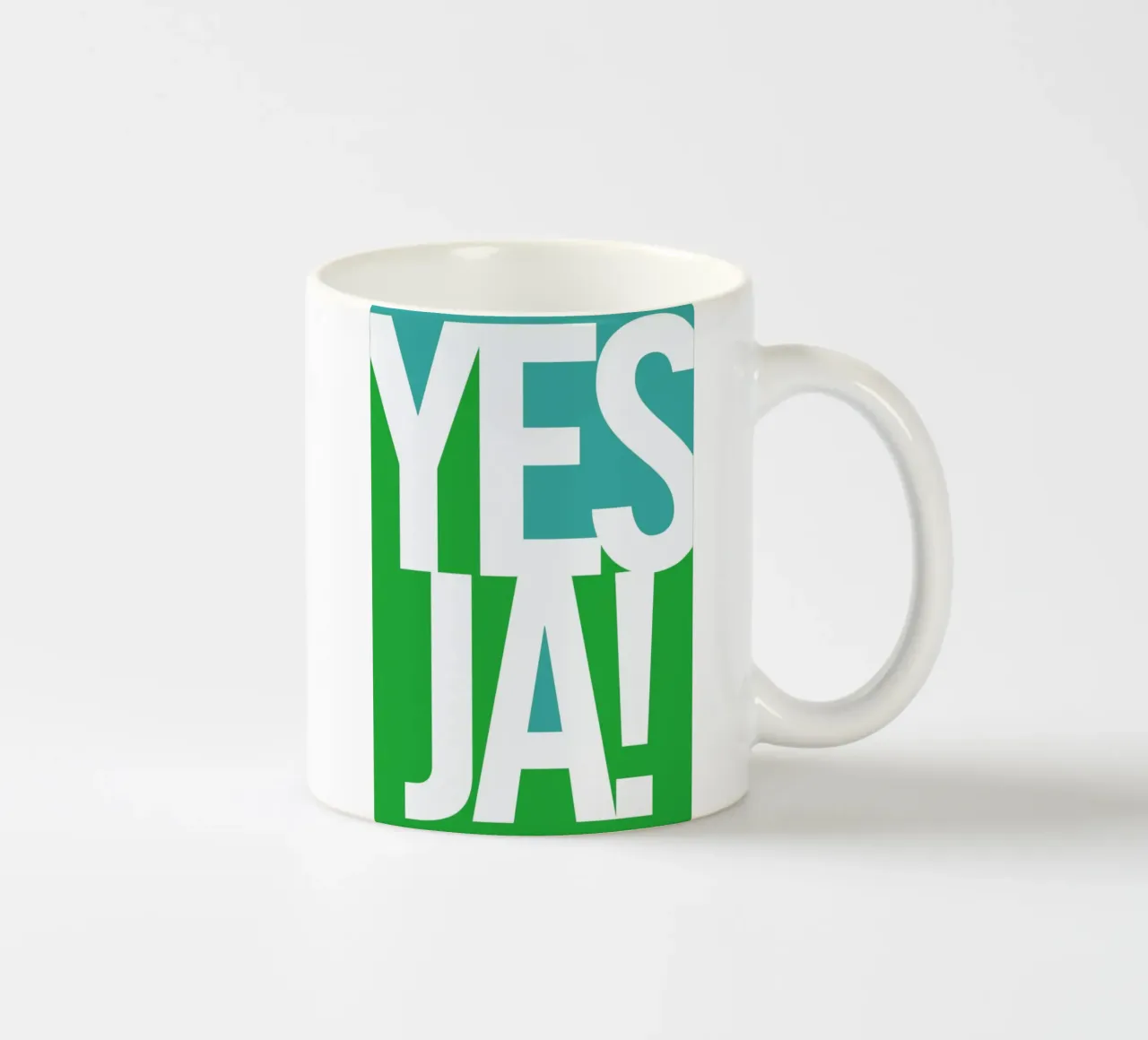 Ja! tazza in ceramica da Bo Lundberg
