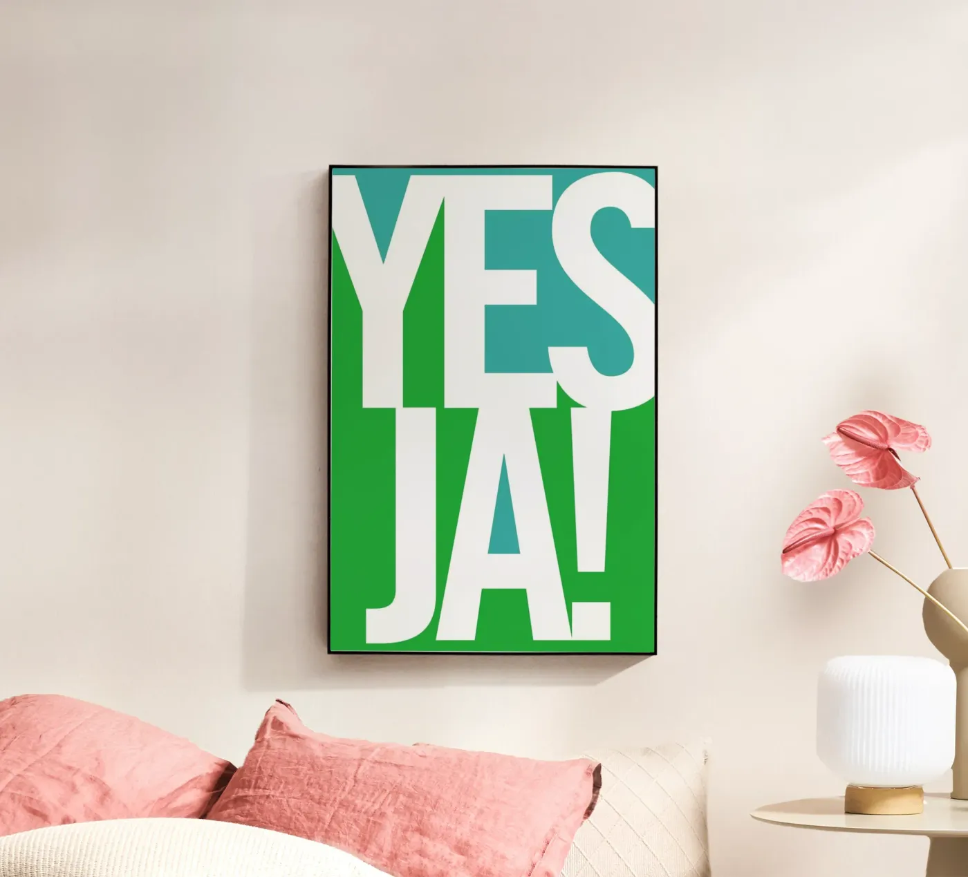 Ja! plexiglass da Bo Lundberg