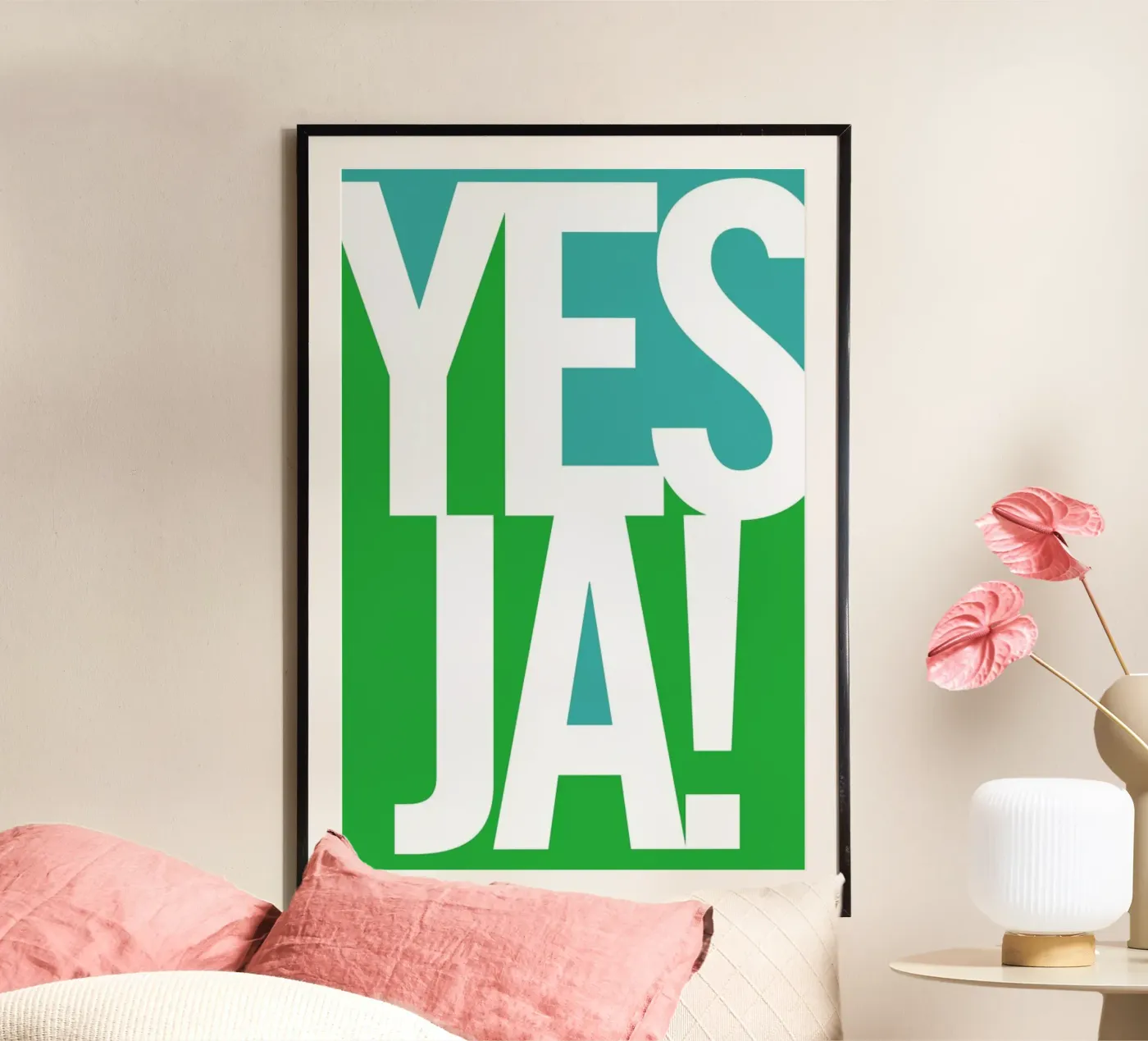 Ja! poster da Bo Lundberg