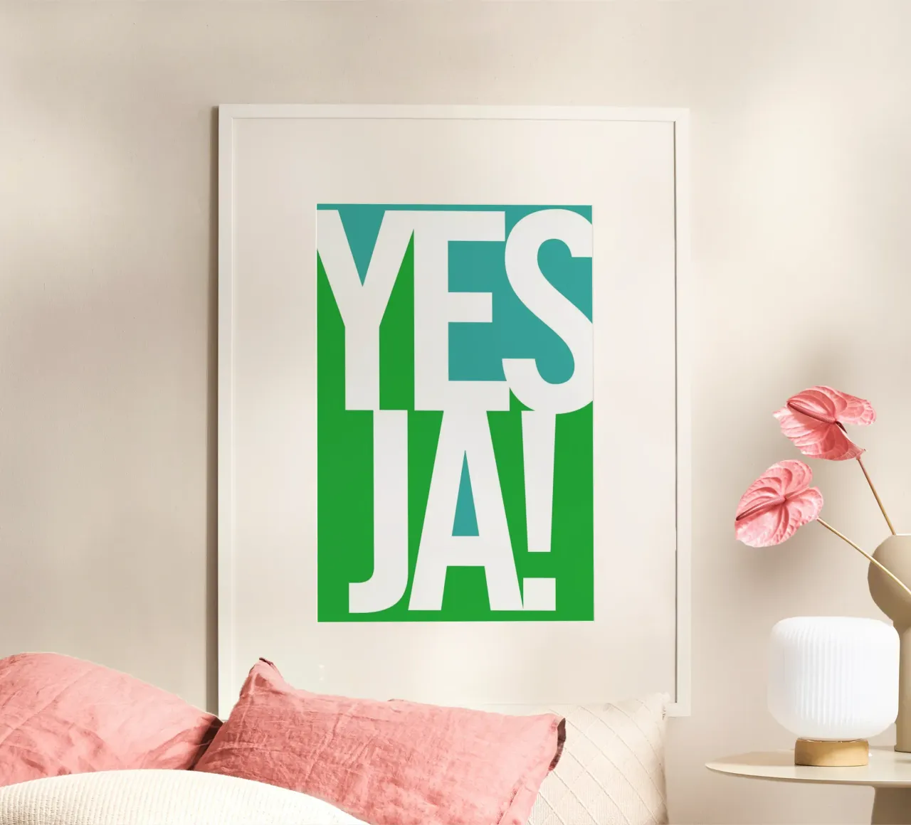 Ja! poster da Bo Lundberg