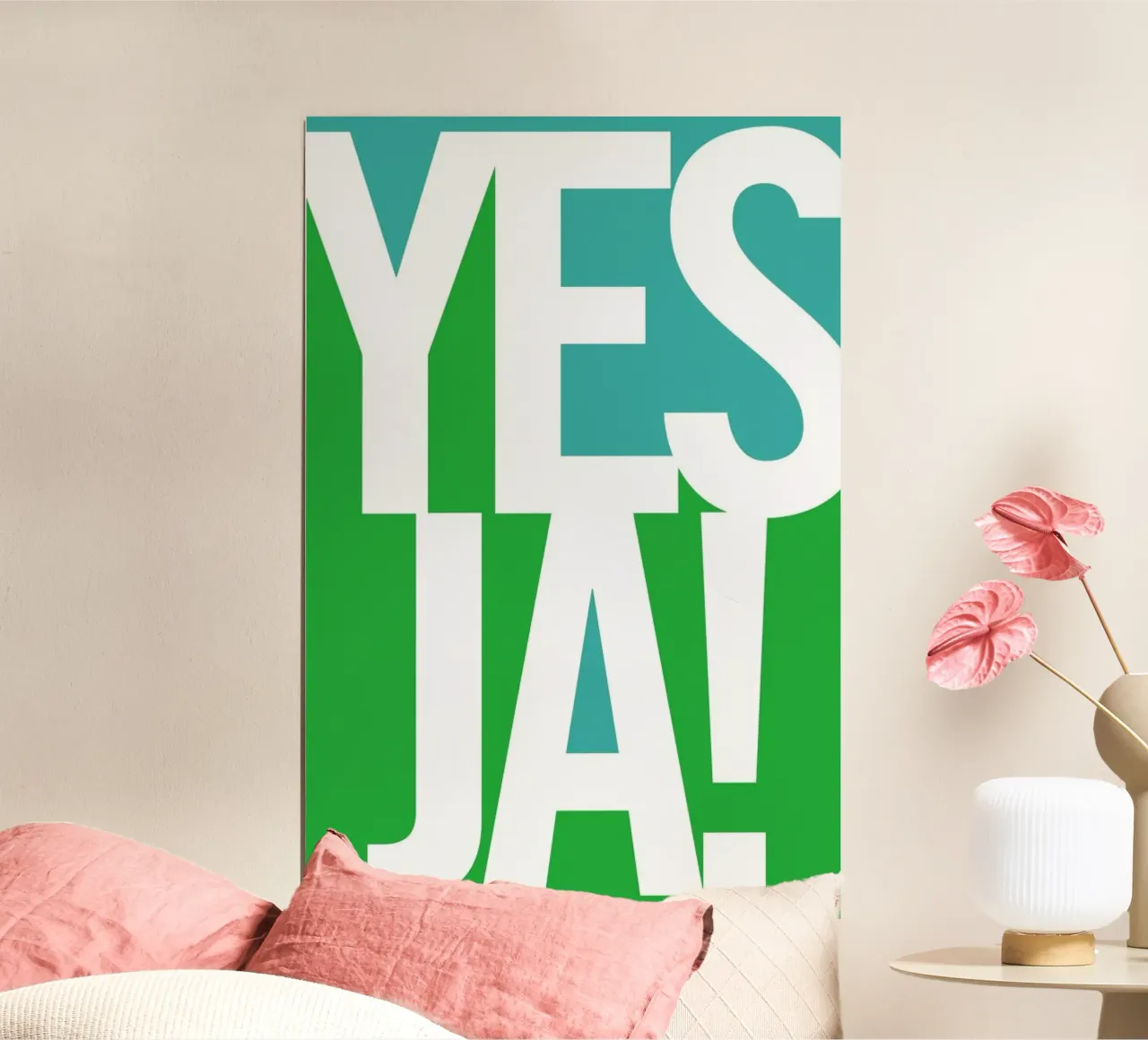 Ja! poster da Bo Lundberg