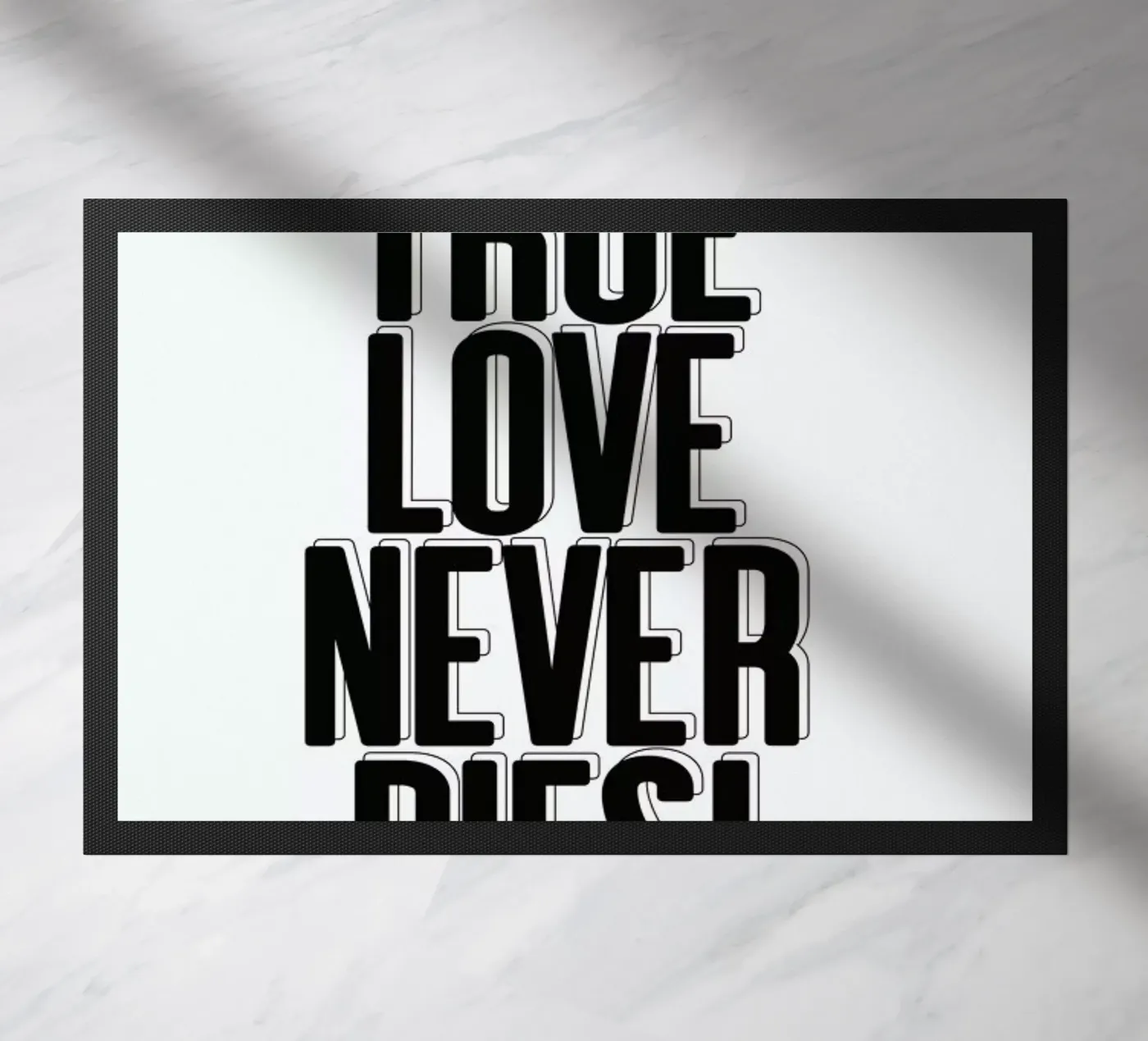 True Love deurmat van Honeymoon Hotel