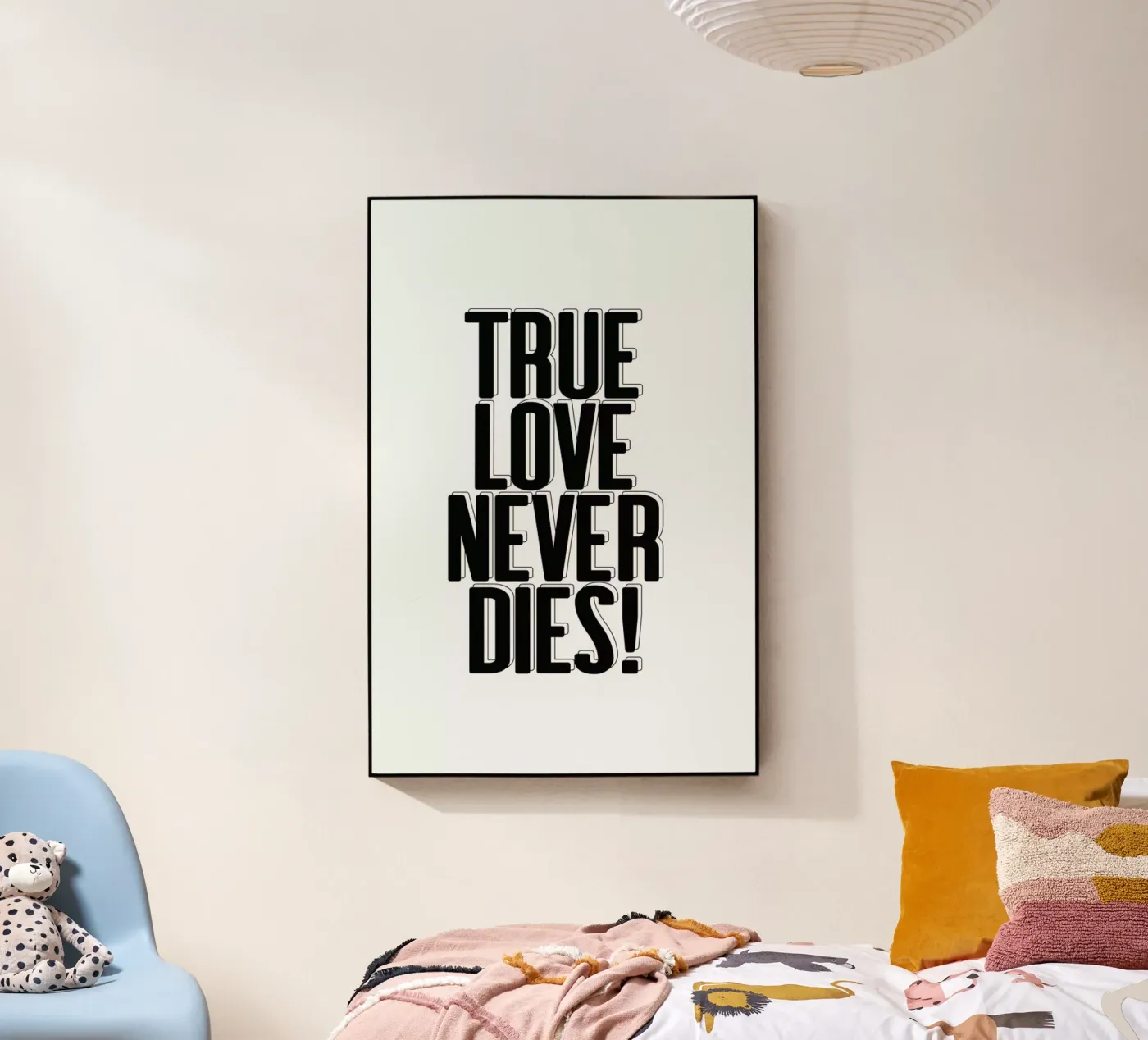 True Love plexiglass da Honeymoon Hotel