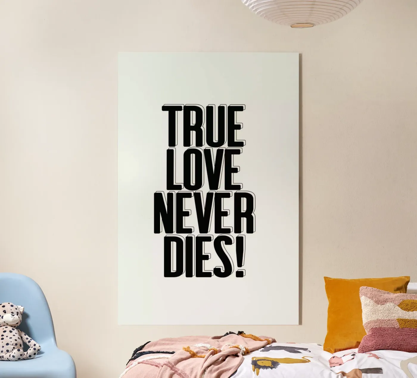 True Love plexiglass da Honeymoon Hotel