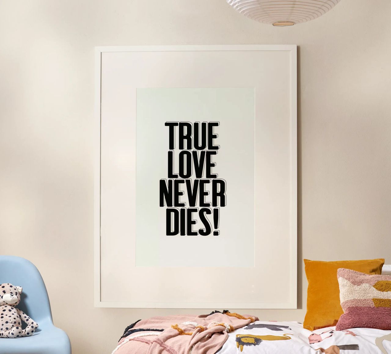 True Love Poster von Honeymoon Hotel