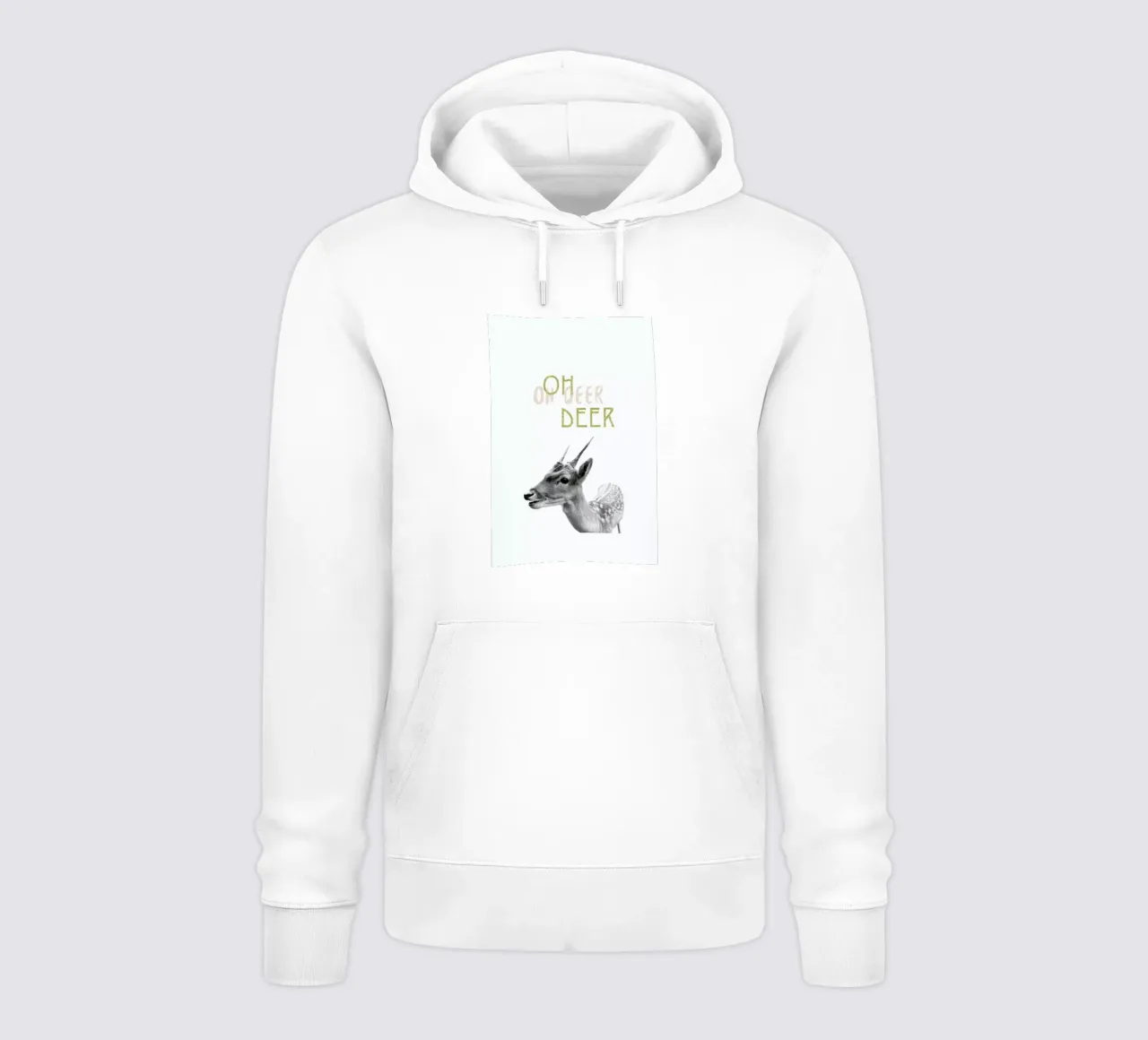 Oh Deer felpa con cappuccio da Sabrina Ziegenhorn