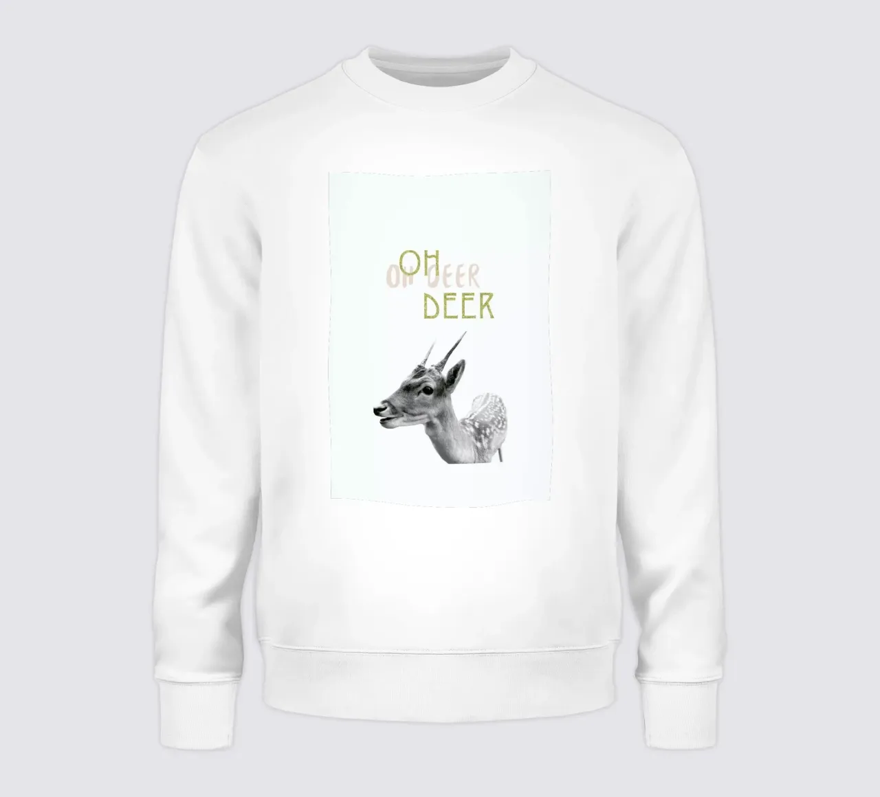 Oh Deer felpa da Sabrina Ziegenhorn