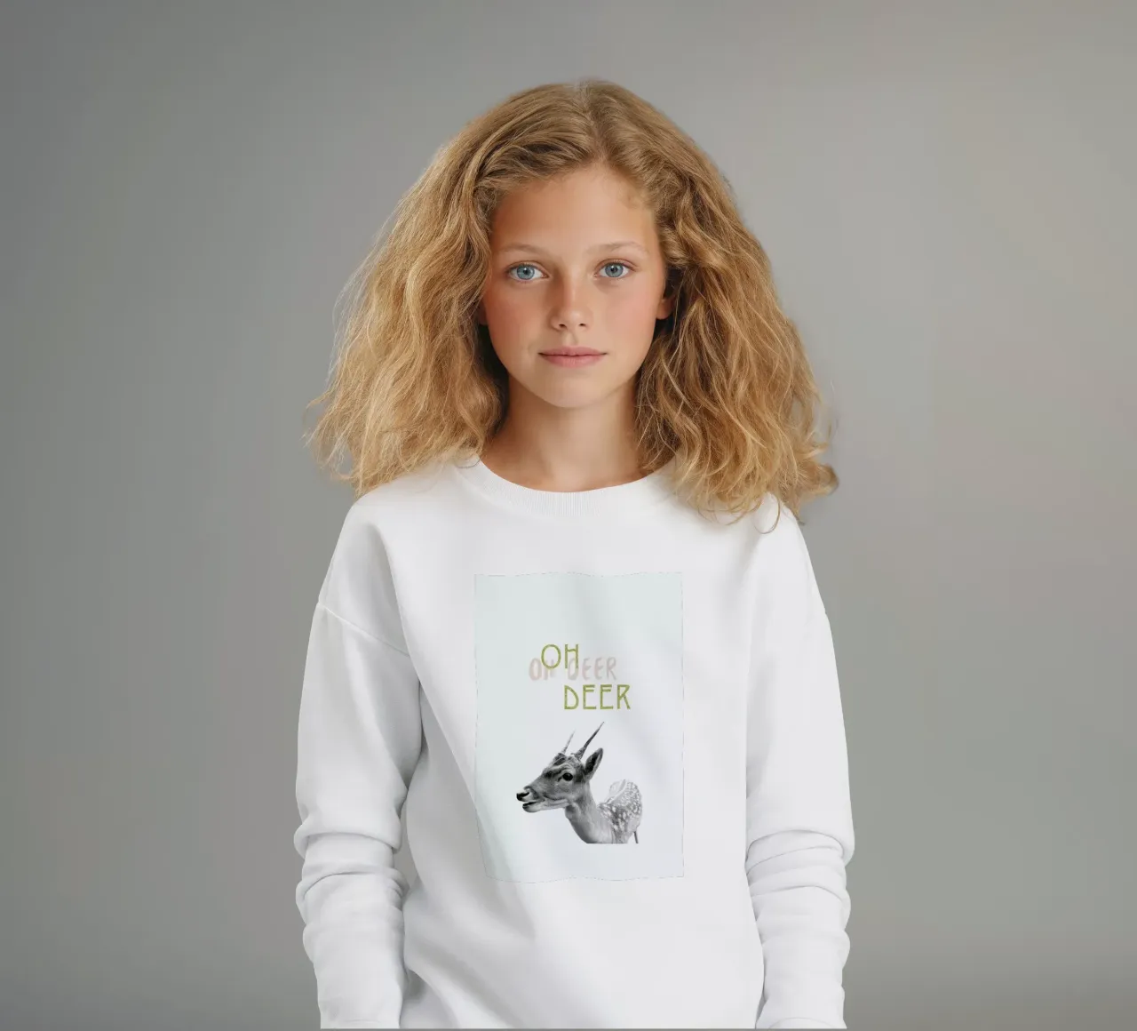 Oh Deer felpa bambino da Sabrina Ziegenhorn