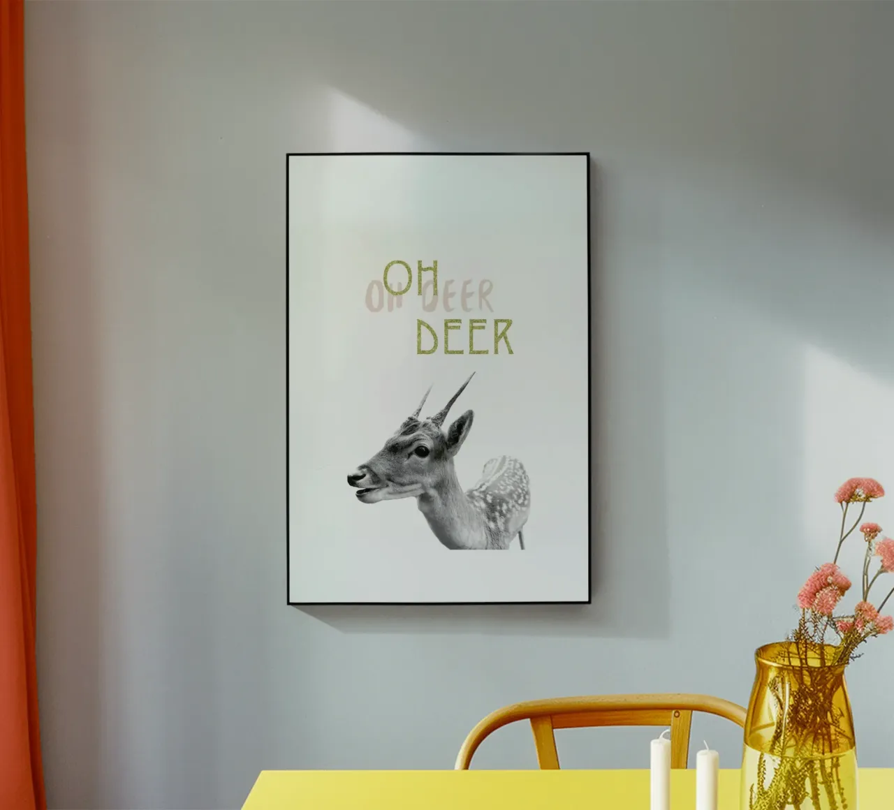 Oh Deer plexiglass da Sabrina Ziegenhorn