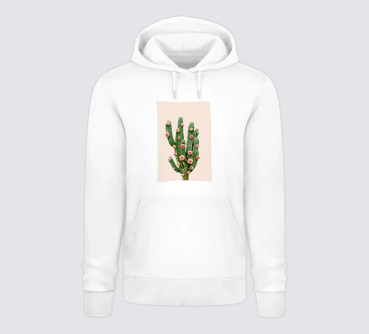 Cactus Roses felpa con cappuccio da Paul Fuentes Design