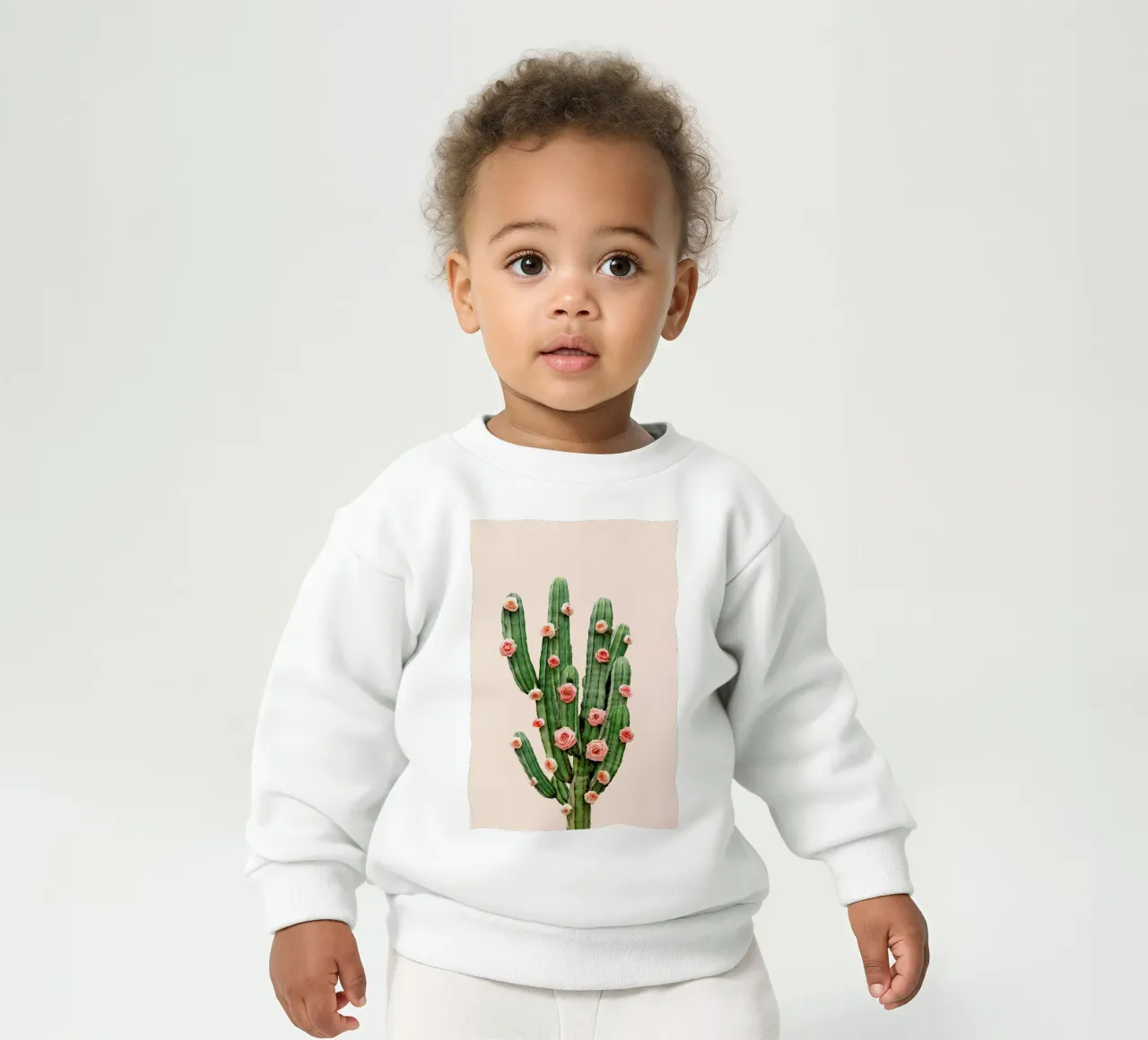 Cactus Roses felpa neonato da Paul Fuentes Design