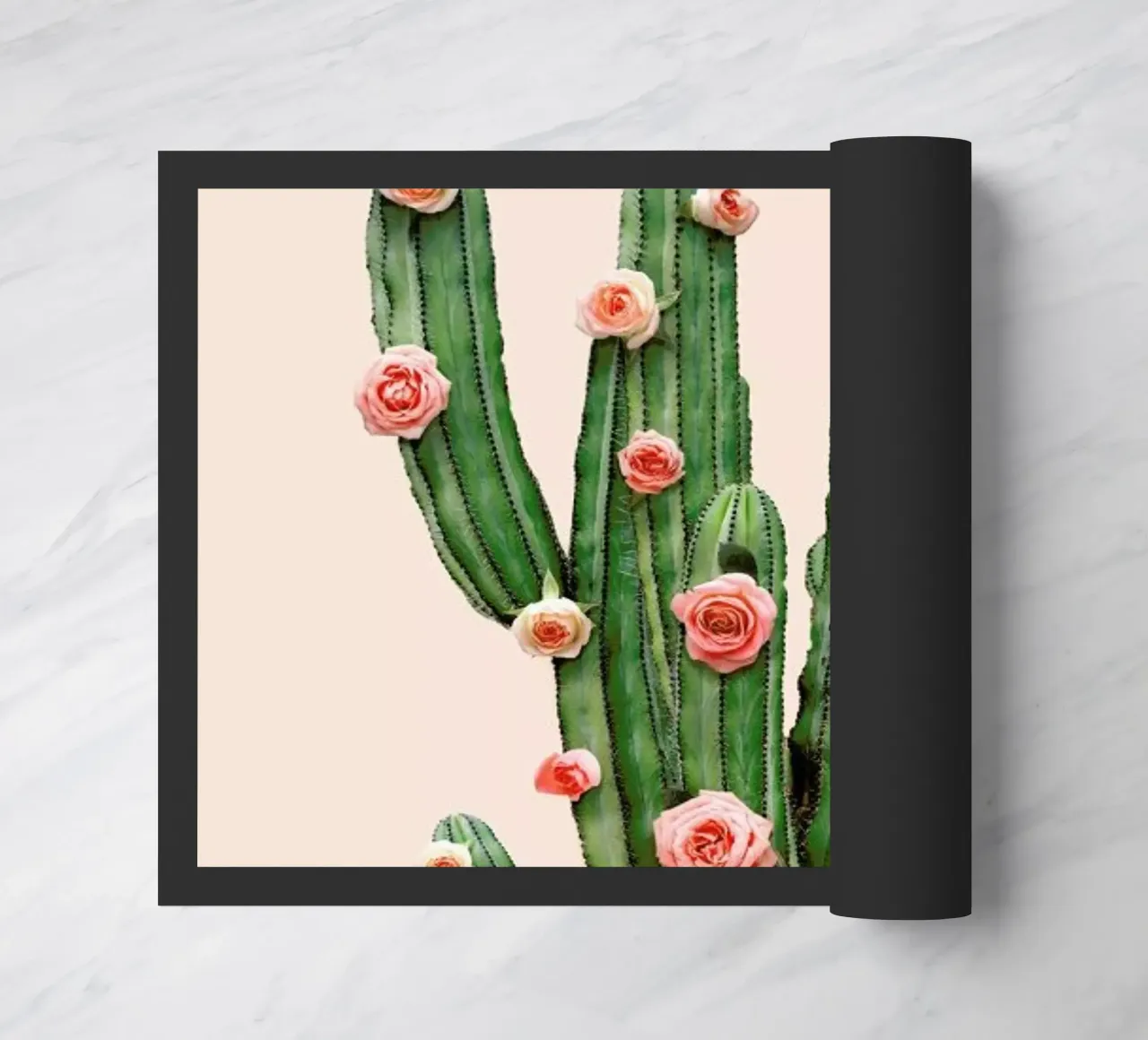 Cactus Roses zerbino da Paul Fuentes Design