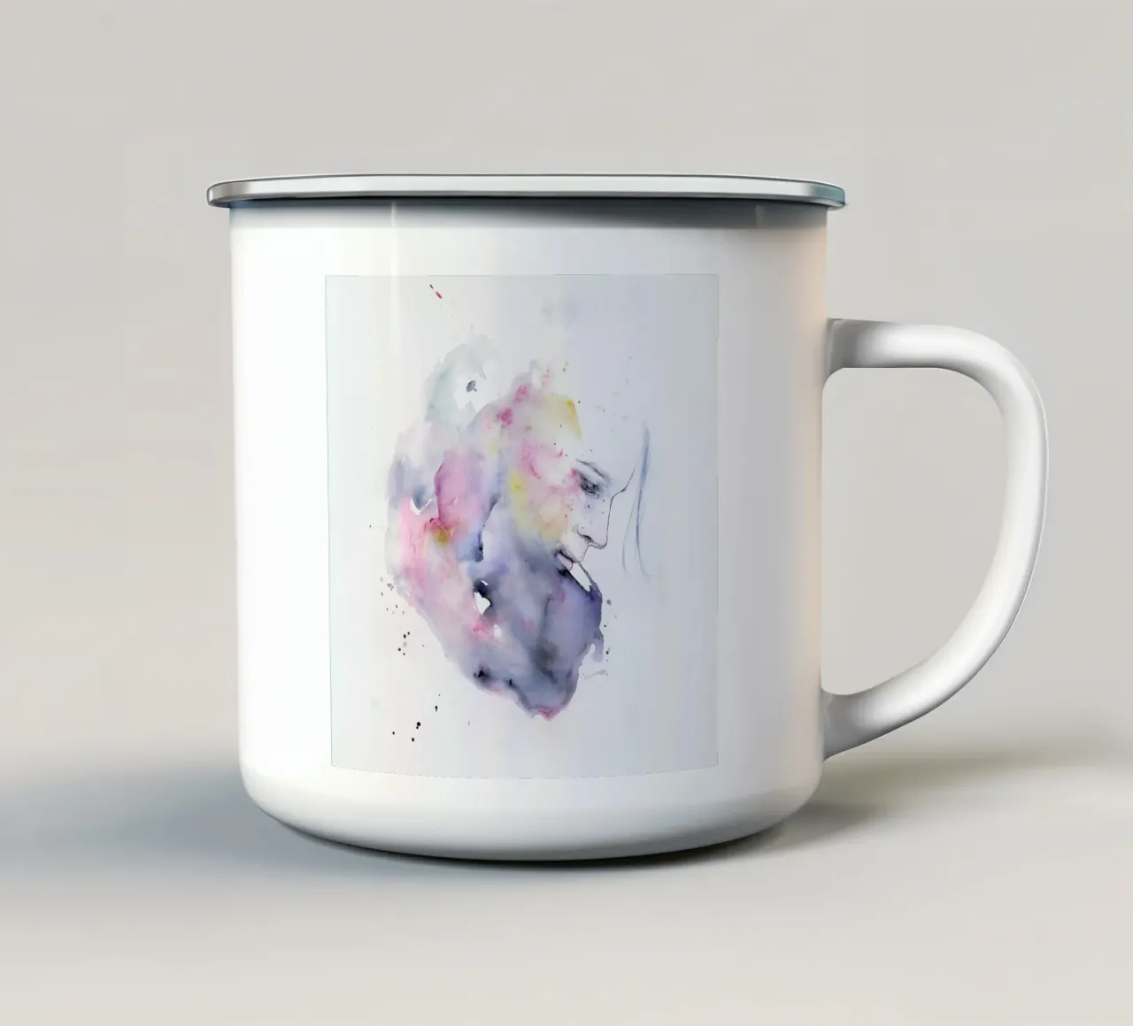 January tazza in smalto da agnes-cecile