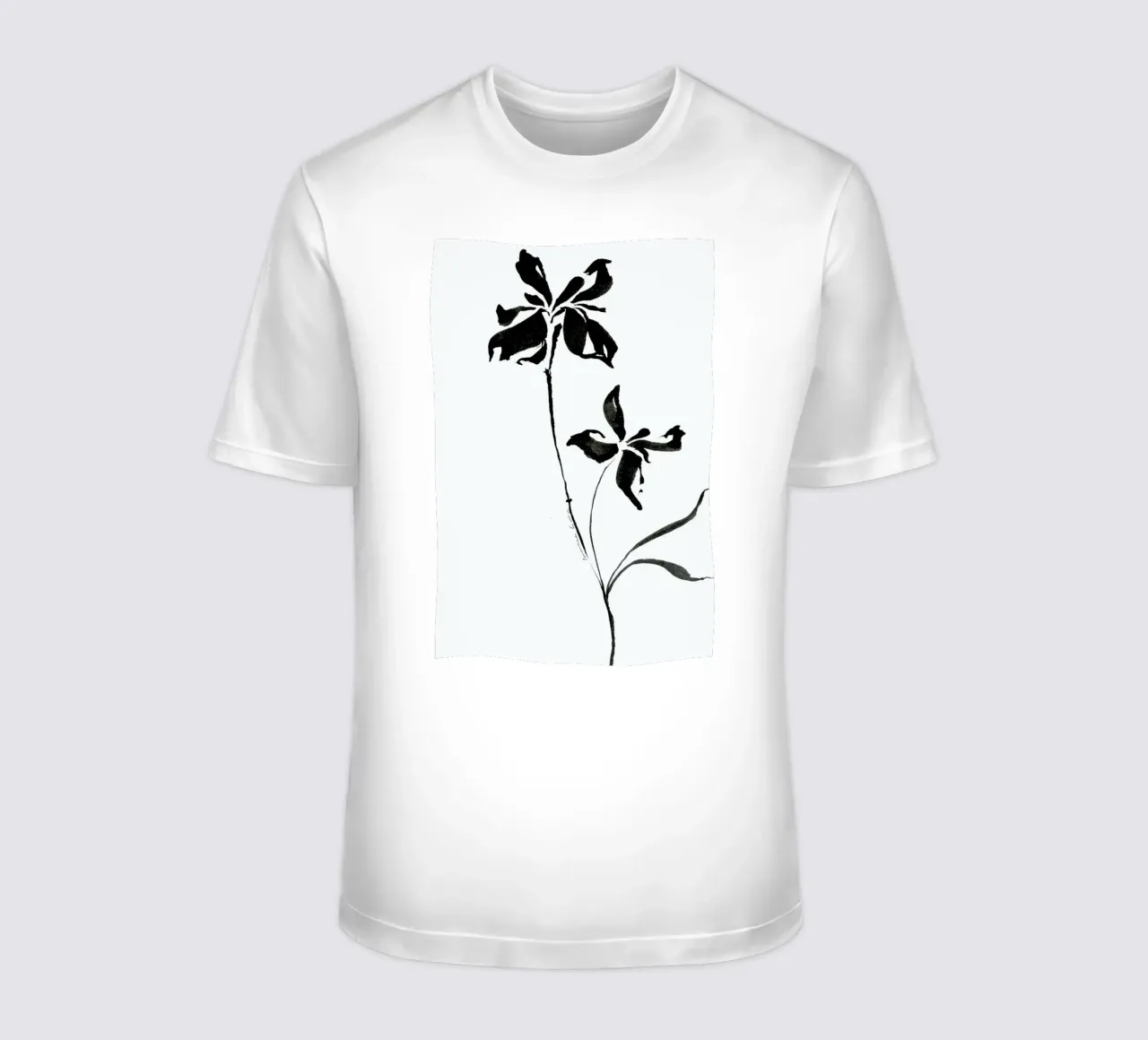 Orchid 3 t-shirt by Marina Guiu