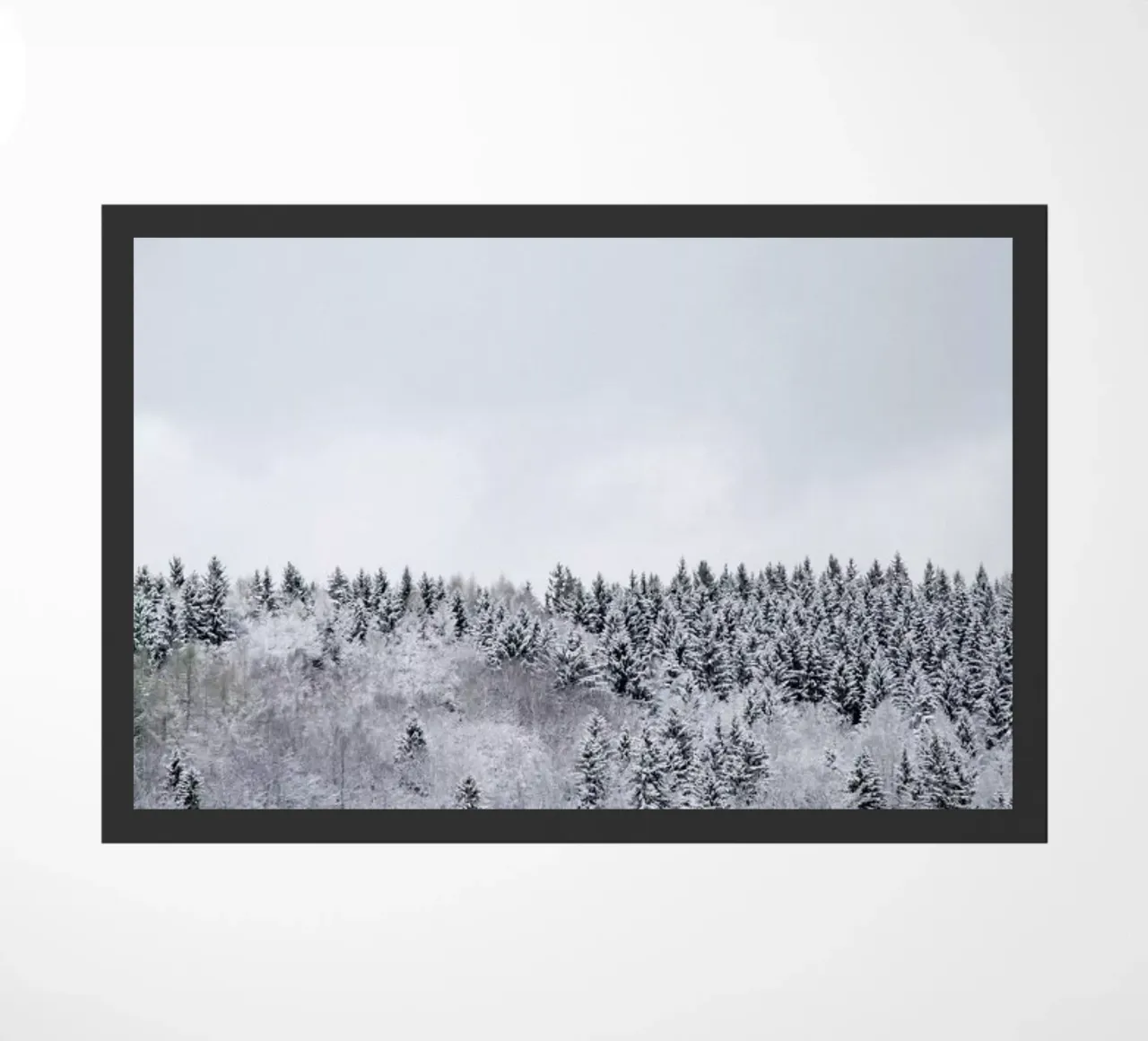 White Winter Forest zerbino da Studio Nahili