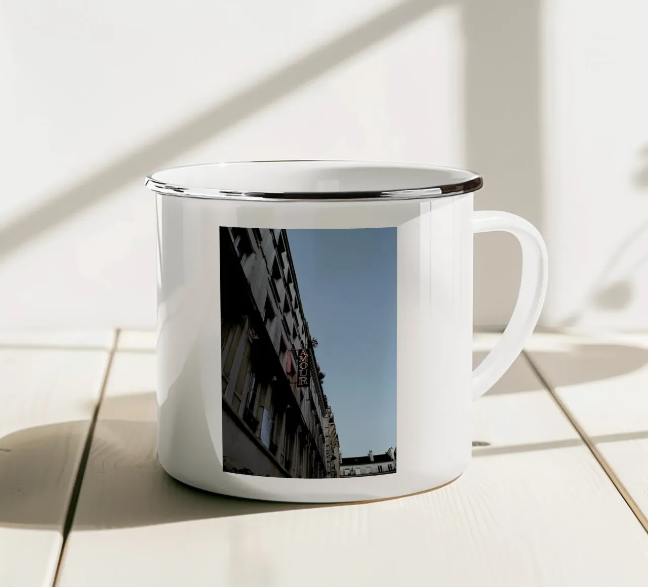 Amour Toujours taza de esmalte de NET Talents GmbH