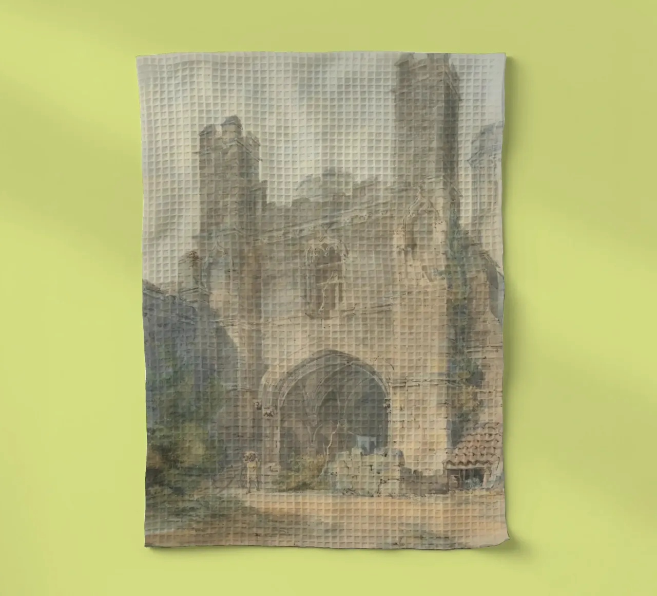 William Turner - Porta di Sant'Agostino, Canterbury canovaccio da cucina da Timeless Artworks
