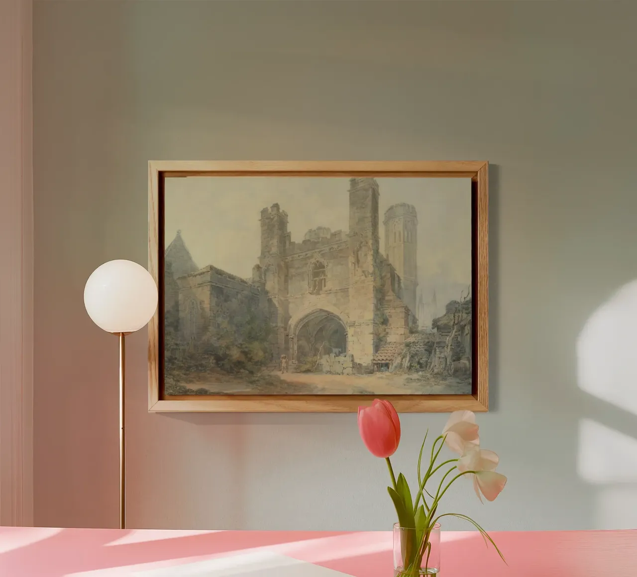 William Turner - Augustinus-Tor, Canterbury Forex-Platte von Timeless Artworks