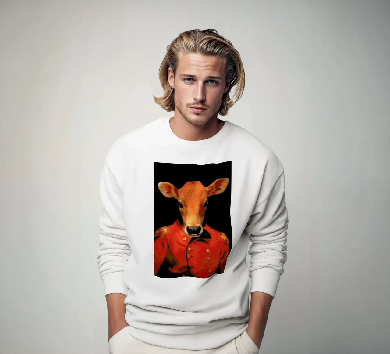 Marty Moo felpa da Tein Lucasson