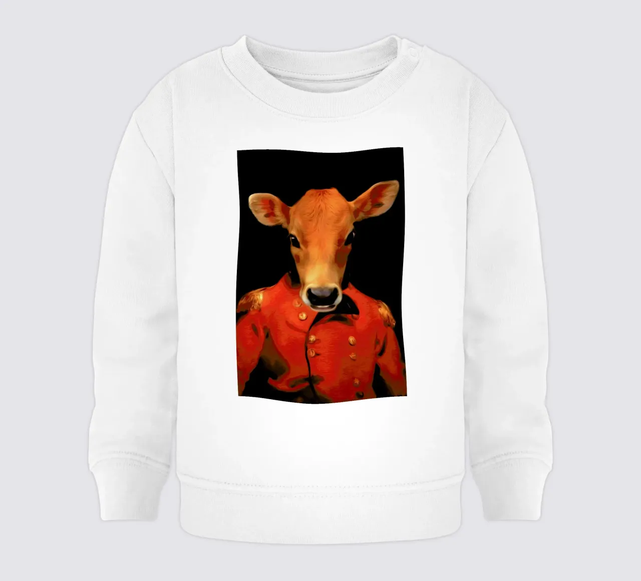 Marty Moo felpa neonato da Tein Lucasson