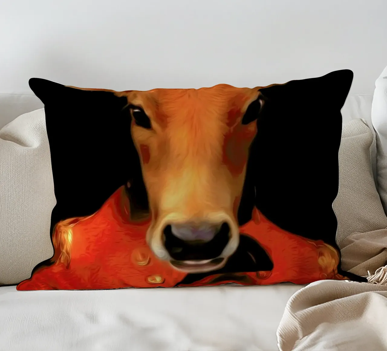 Marty Moo cuscino da Tein Lucasson