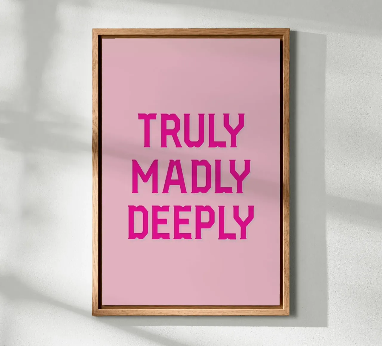 Truly Madly alluminio dibond da Honeymoon Hotel