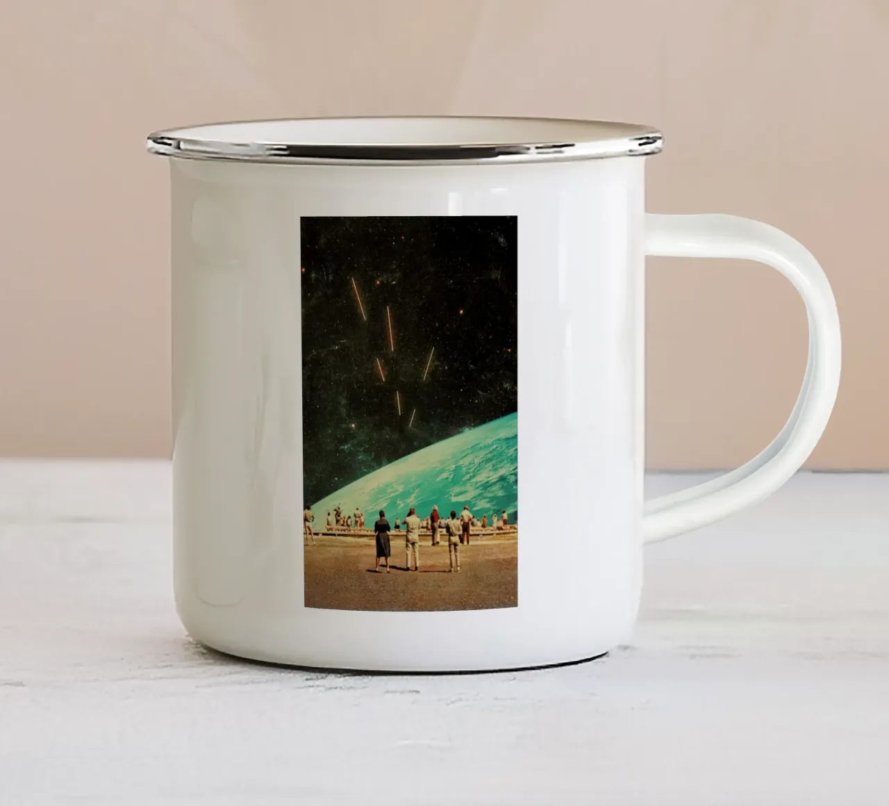 The Others tazza in smalto da Frank Moth