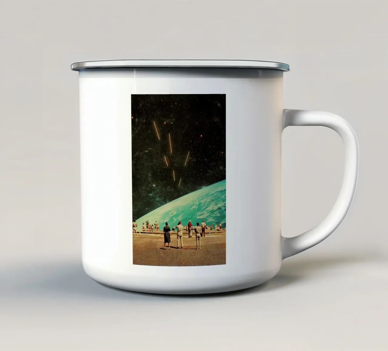 The Others tazza in smalto da Frank Moth