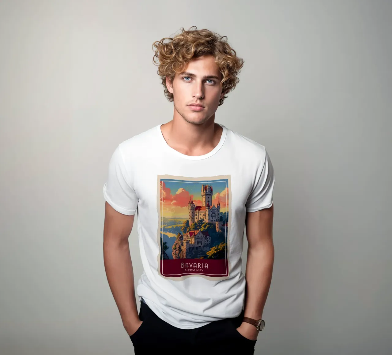 Bavaria Germany t-shirt by Travelstudio