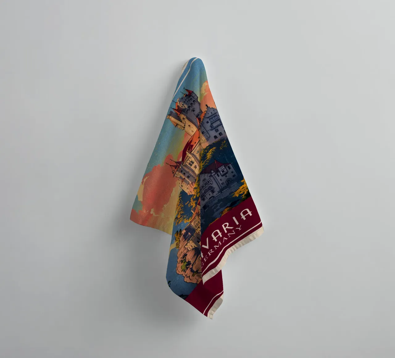 Bavaria Germany towel by Travelstudio