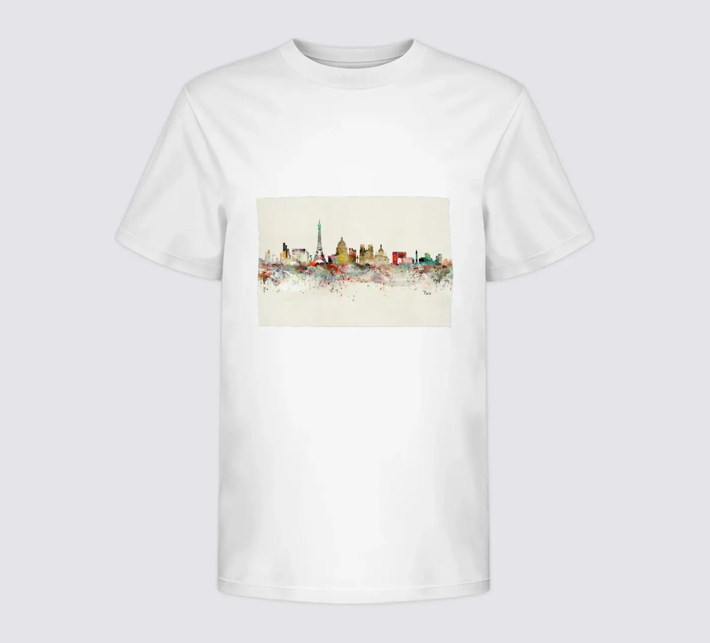 Paris t-shirt bambini da Brian Buckley