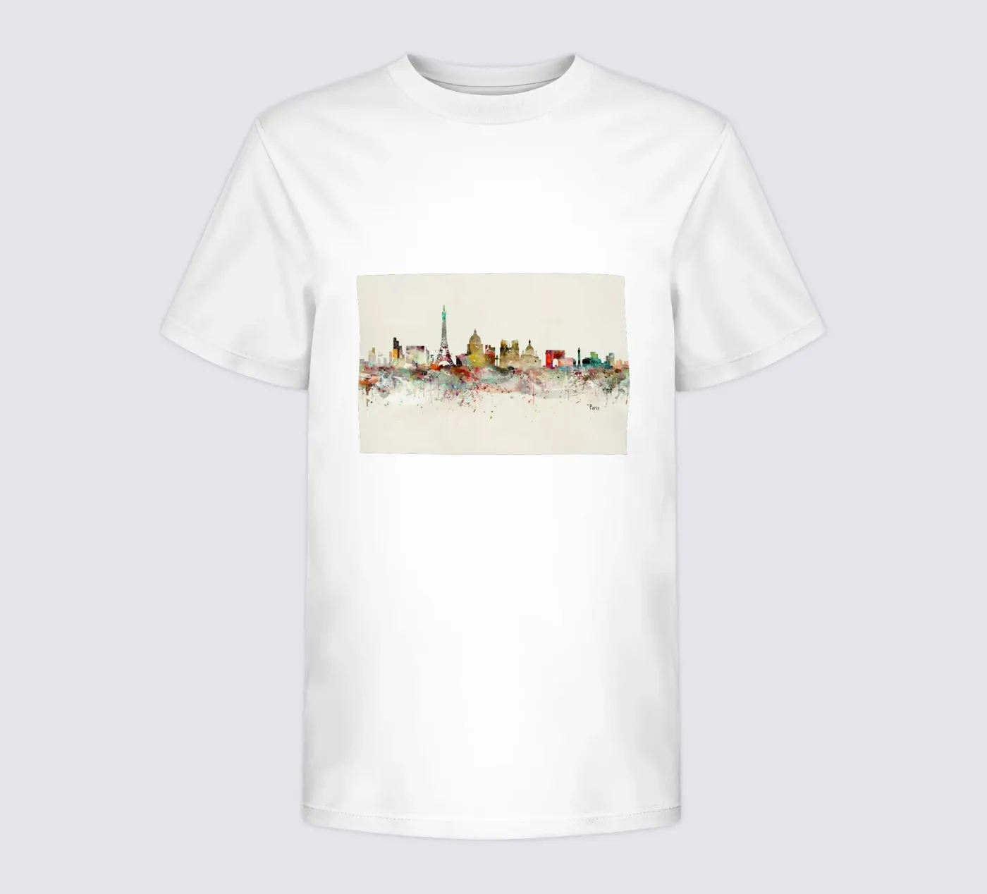 Paris t-shirt bambini da Brian Buckley