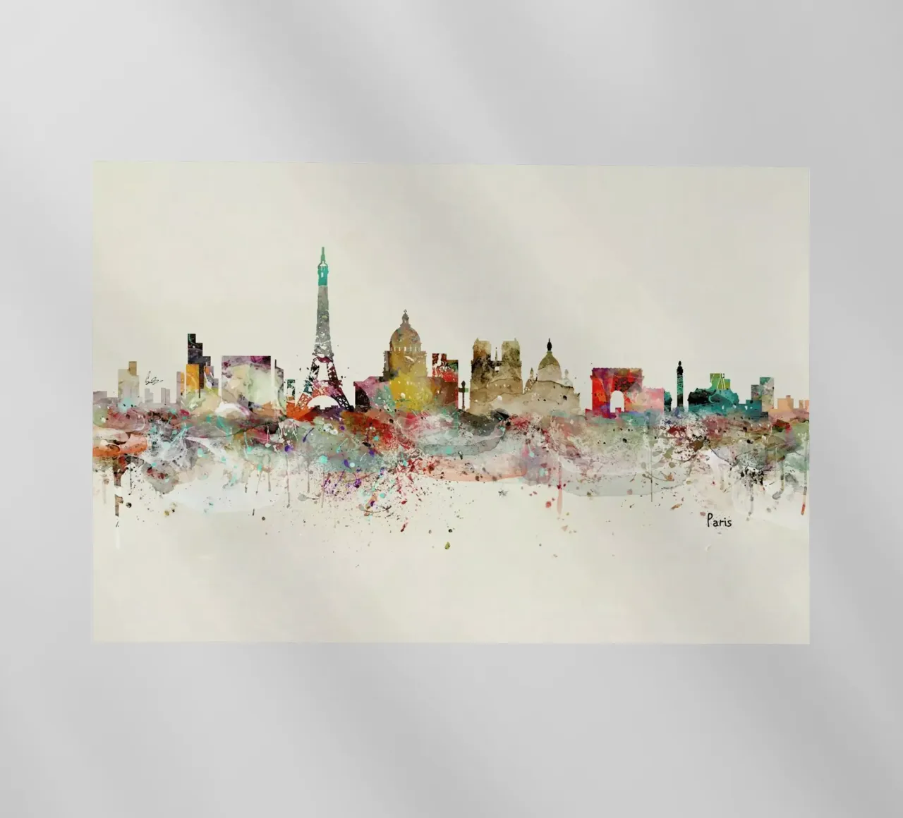 Paris pellicola backlit da Brian Buckley