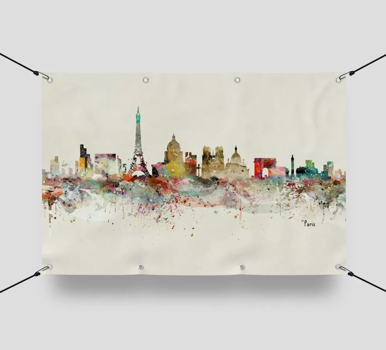 Paris telo in pvc da Brian Buckley