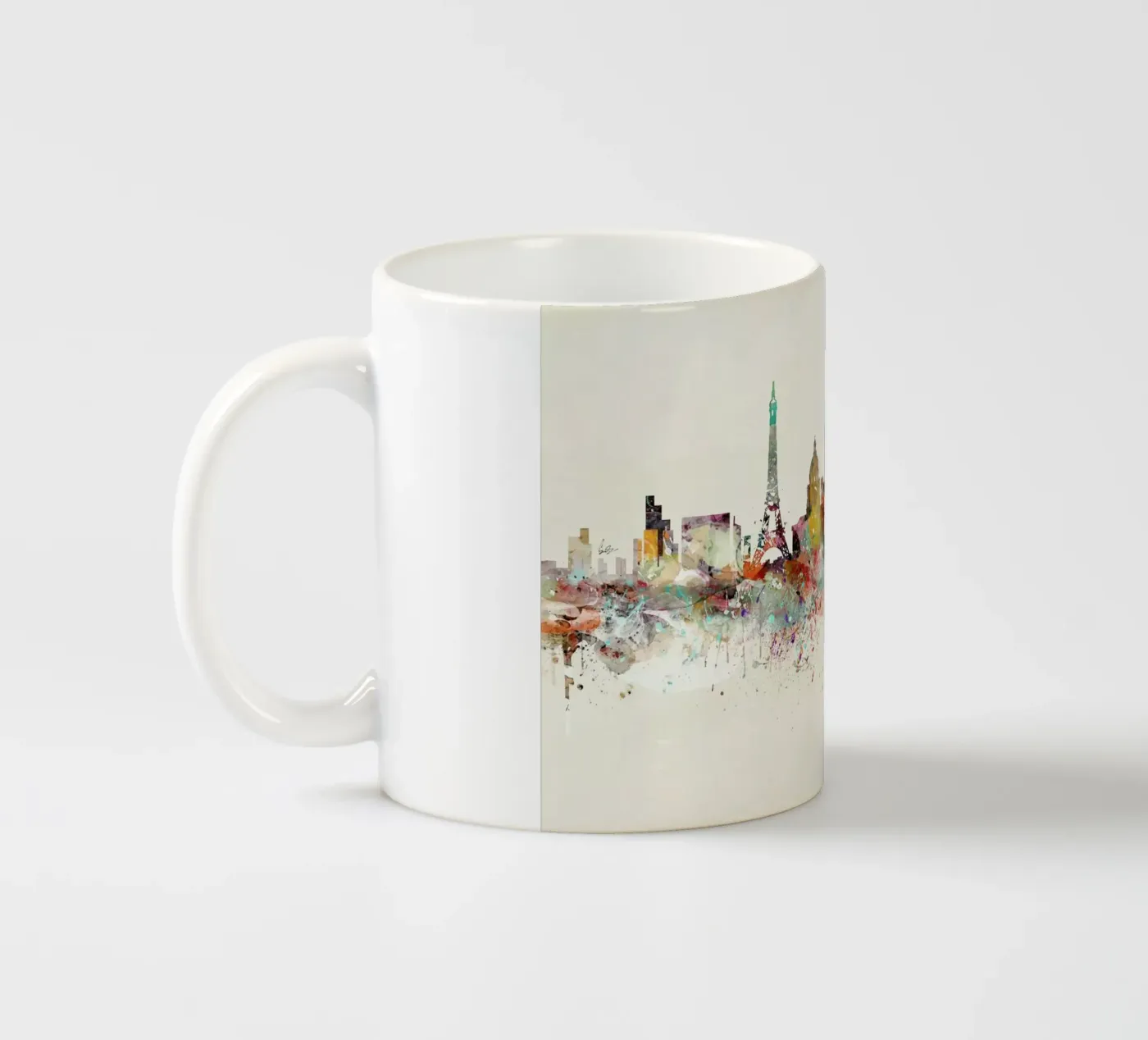 Paris ceramic mug by Brian Buckley