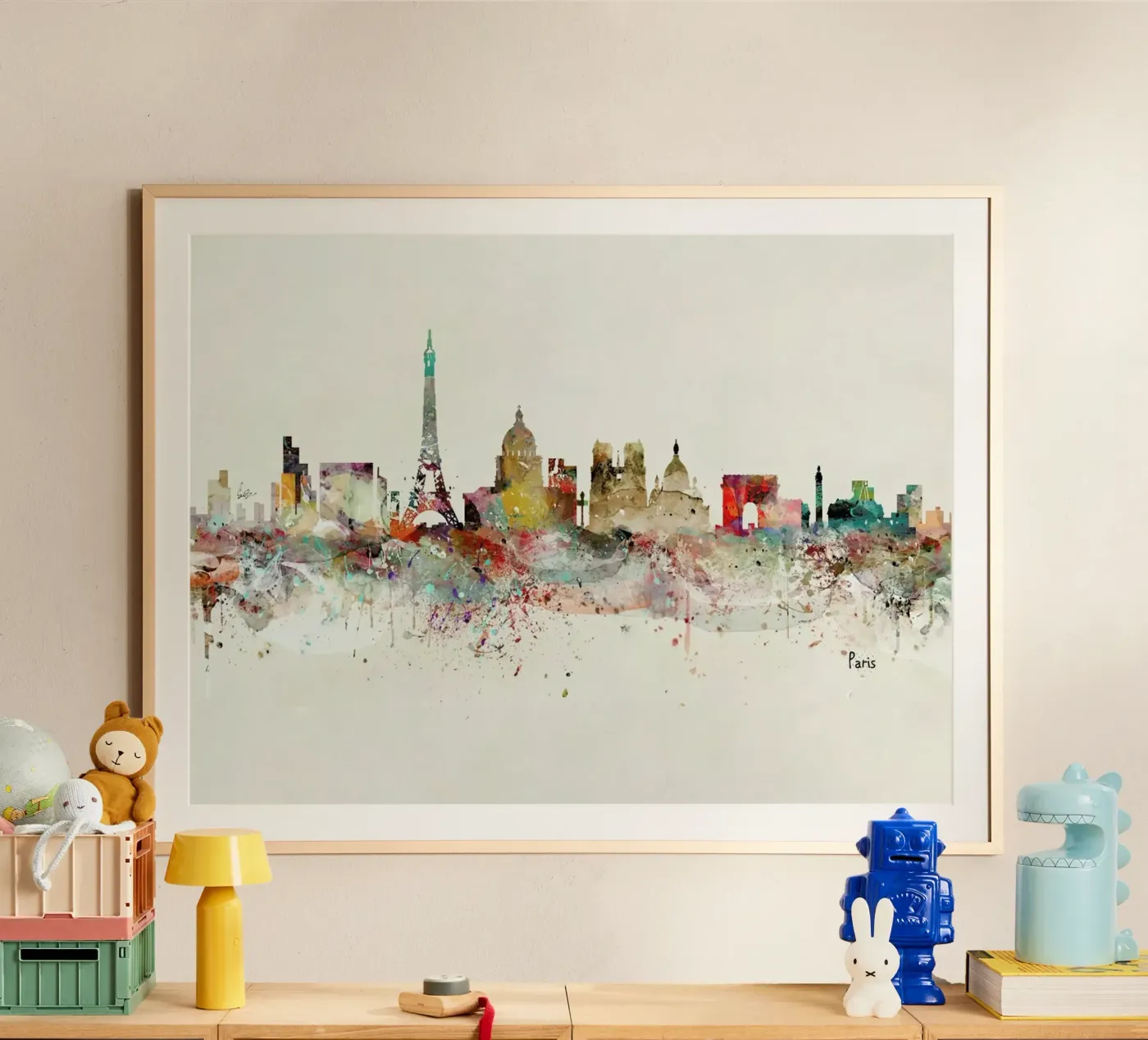 Paris poster by Brian Buckley