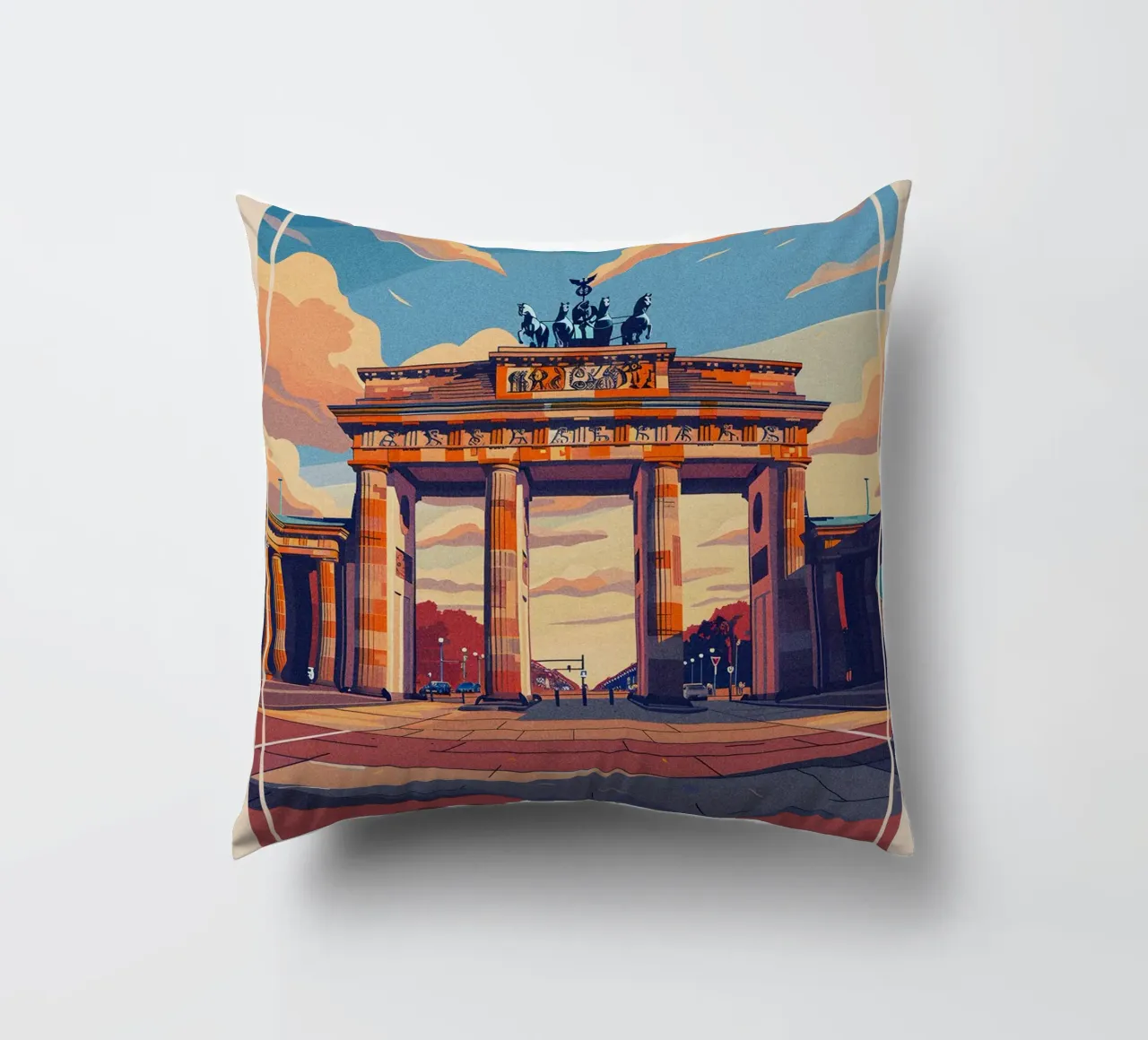 Berlin Germany kussen van Travelstudio