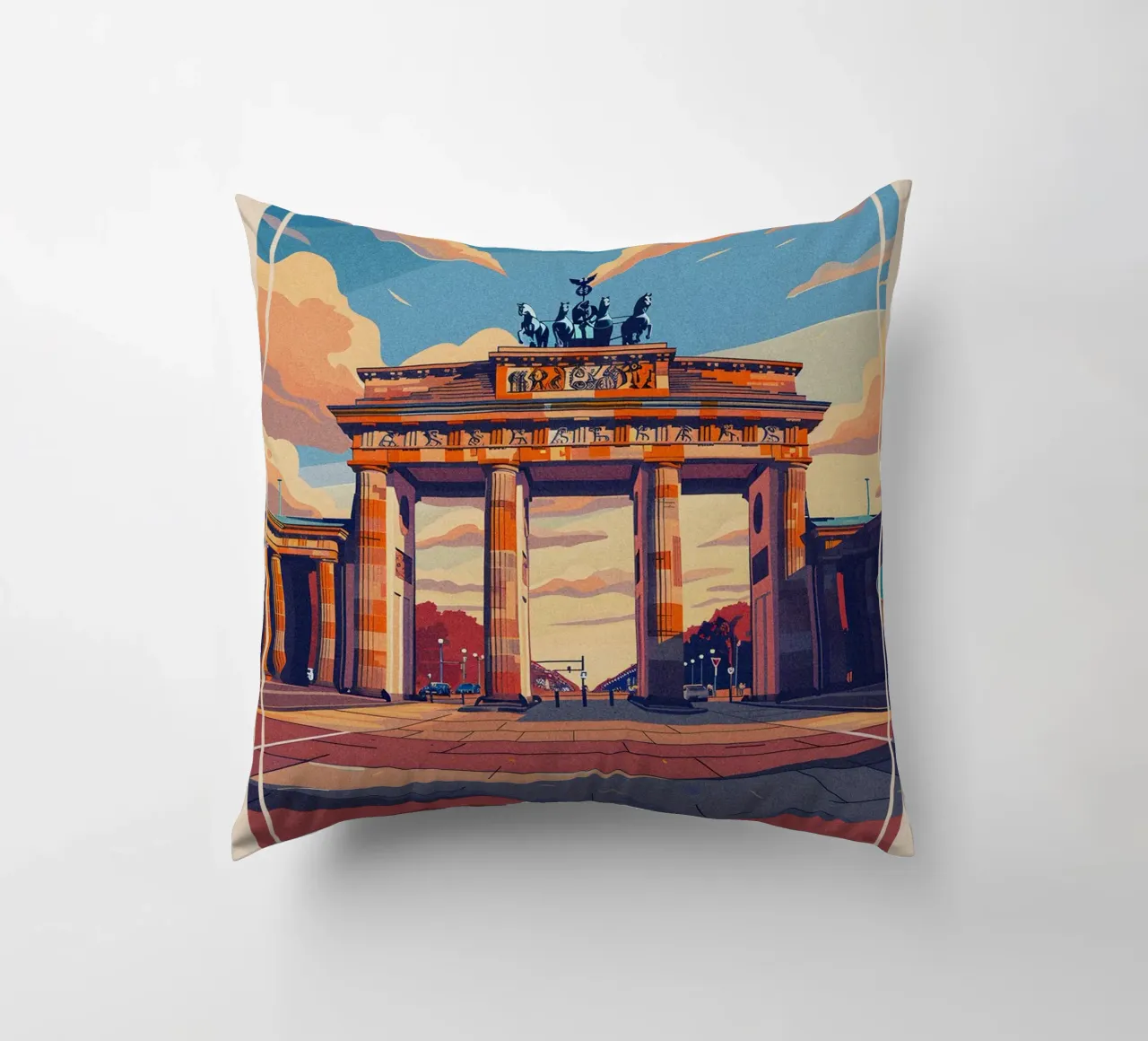 Berlin Germany kussen van Travelstudio