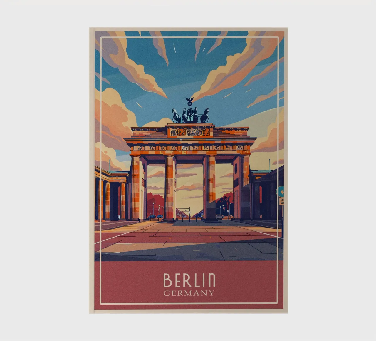 Berlin Germany notebook by Travelstudio
