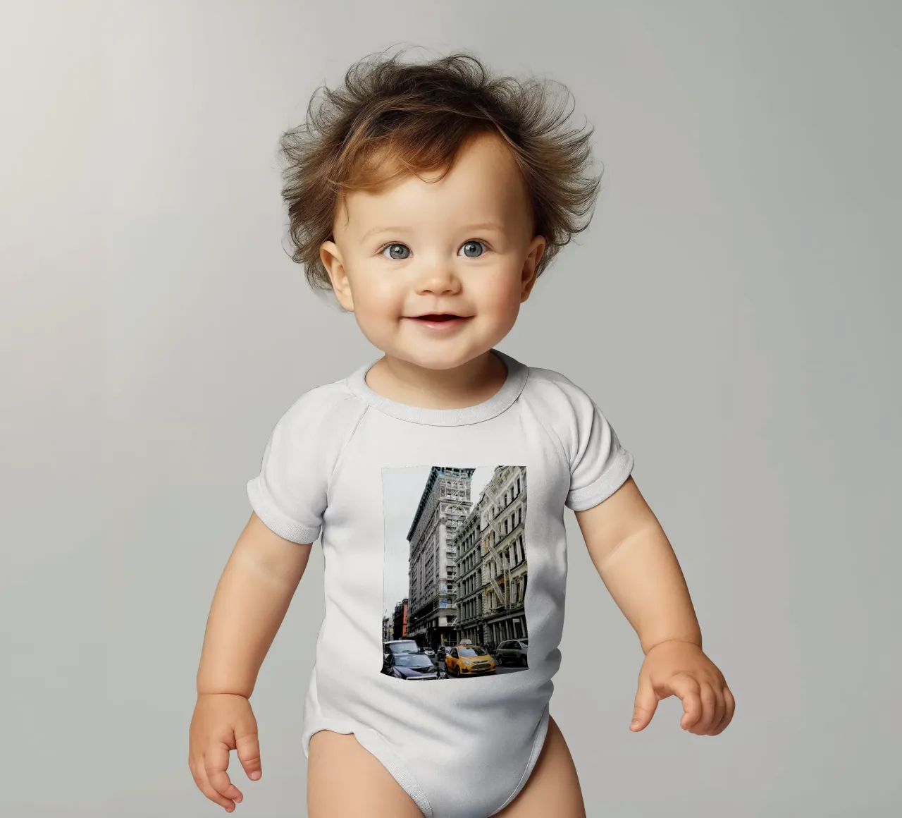 New York Kurzarm Babybody von NET Talents GmbH