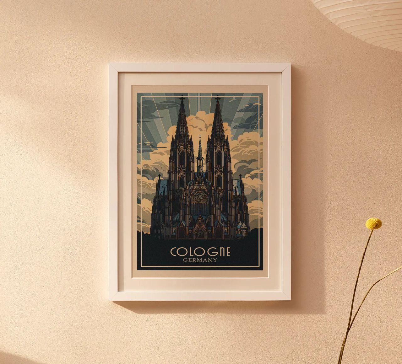 Cologne Germany Poster von Travelstudio