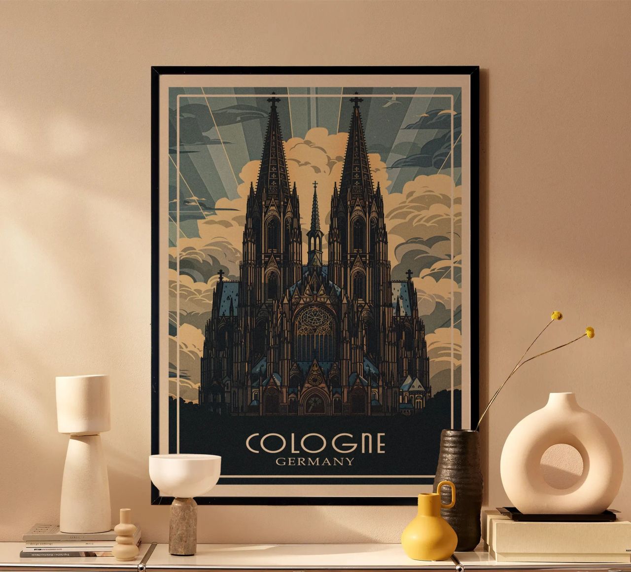 Cologne Germany Poster von Travelstudio