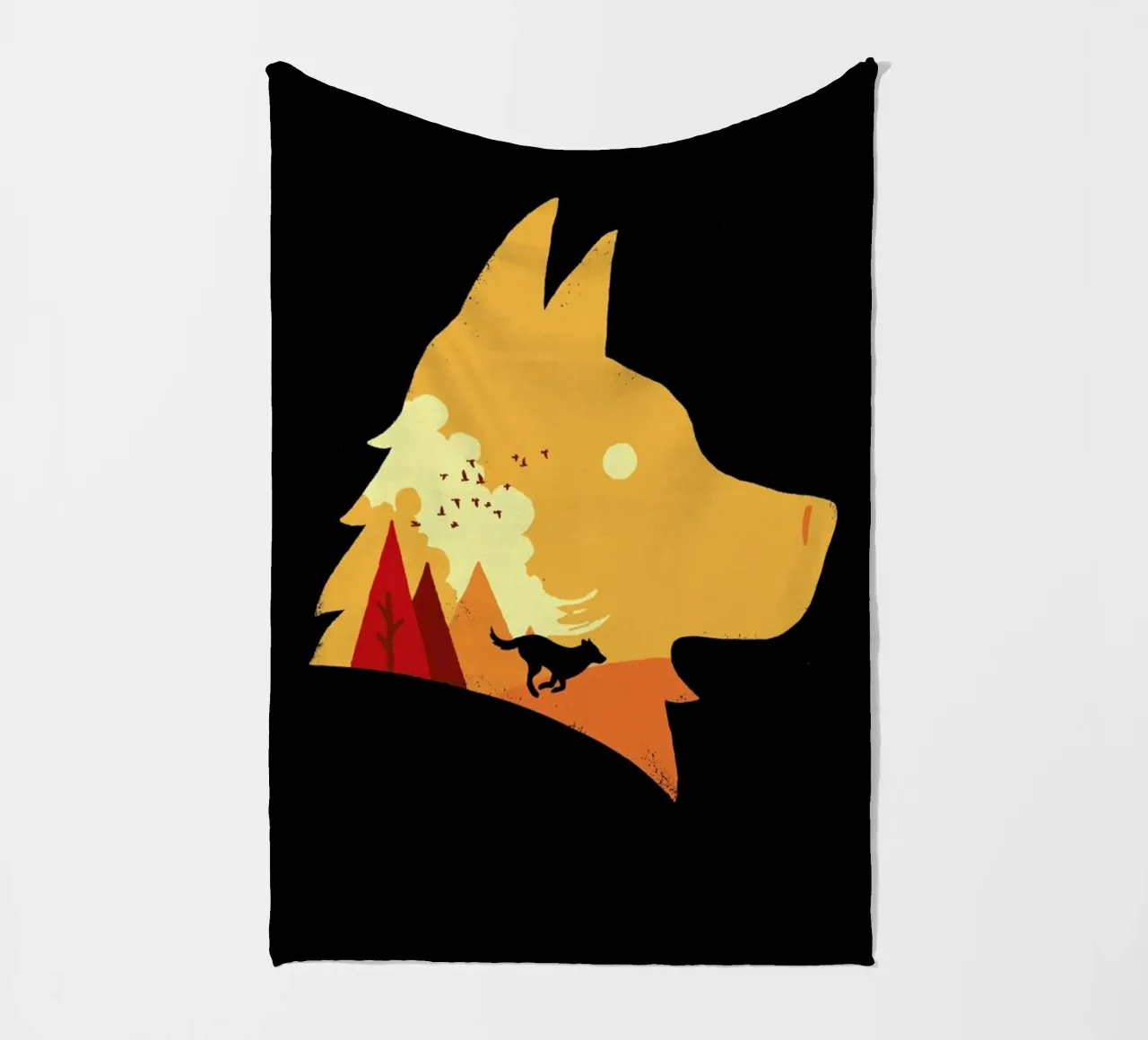 Good Doggo fleece blanket by DinoMike