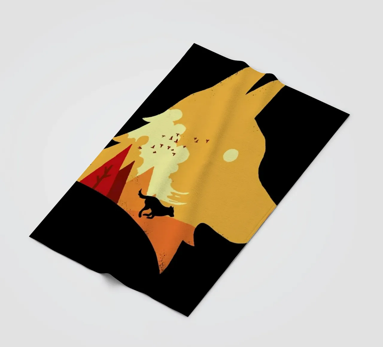 Good Doggo fleece blanket by DinoMike