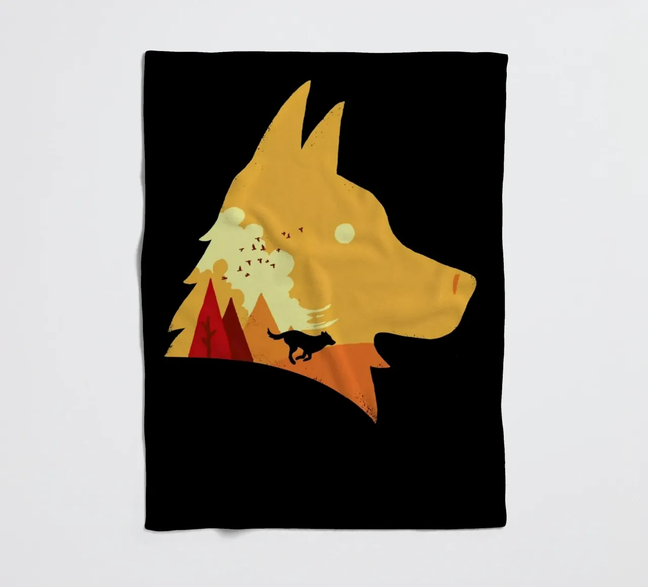 Good Doggo fleece blanket by DinoMike
