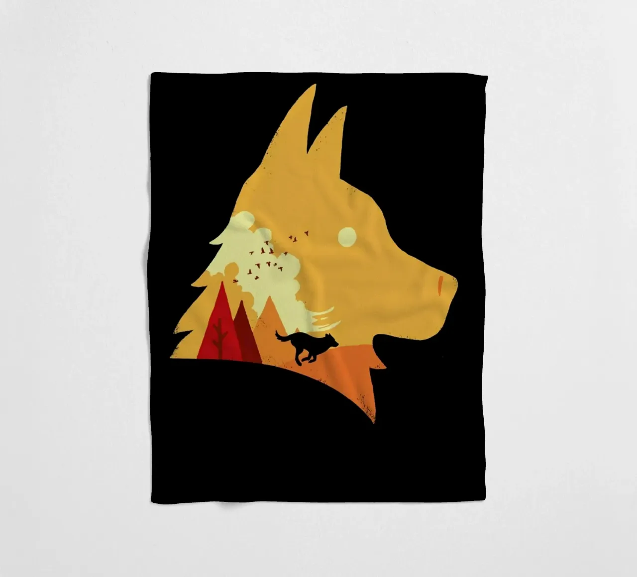 Good Doggo fleece blanket by DinoMike